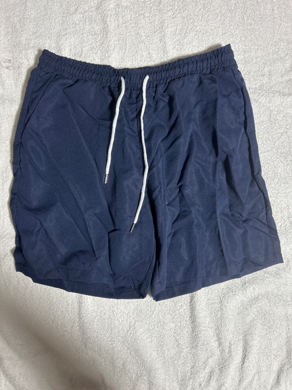 Blue men’s shorts